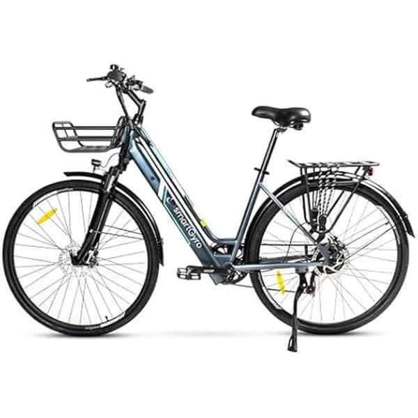 Elcykel - SMARTGYRO - EBIKE Sunset Titanium - 250W - 10 000 mAh - 27,5 tum