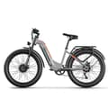 Pikkukuva 11 / 11: Shengmilo MX06 Pro 2*1000W moottori 48V 17.5AH akku 45KM/H nopeus 90KM kantama 26*3.0 tuuman rasvarengas sähköpyörä