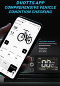 Pikkukuva 8 / 11: DUOTTS C29 750W sähköinen maastopyörä, 15AH akku, Shimano 21-nopeuksinen, sopii aikuisille, hydraulinen jarru