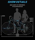 Pikkukuva 11 / 11: DUOTTS C29 750W sähköinen maastopyörä, 15AH akku, Shimano 21-nopeuksinen, sopii aikuisille, hydraulinen jarru