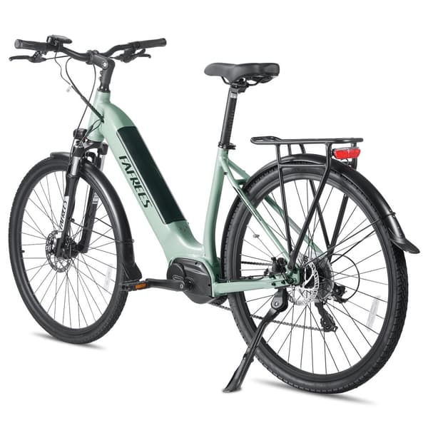 Fafrees FM9 elcykel 250W motor, 15AH batteri, 120 km räckvidd, 700C × 45C däck, SHIMANO 7 växlar -Mörkgrön