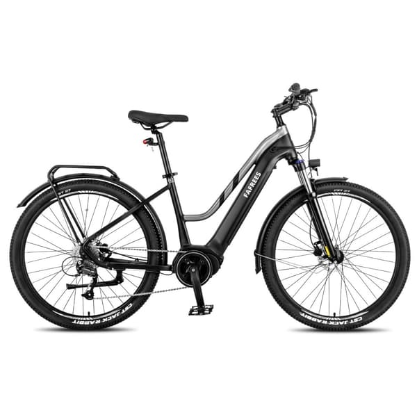 Fafrees FM8 elcykel 15AH batteri, 250W motor, 120 km räckvidd, 27,5 × 2,25 tums däck, SHIMANO 9-växlad -Svart pistolmetall
