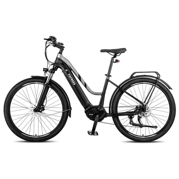 Fafrees FM8 elcykel 15AH batteri, 120 km räckvidd, 250W motor, 27,5 × 2,25 tums däck, SHIMANO 9-växlad -Svart pistolmetall