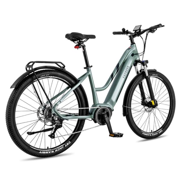 Fafrees FM8 elcykel 15AH batteri, 120 km räckvidd, 250W motor, 27,5 × 2,25 tums däck, SHIMANO 9-växlad -Mörkgrön
