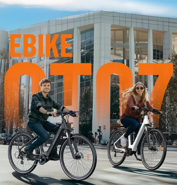 OneSport OT07 kaupunkisähköpyörä, 250W keskelle asennettu Bafang-moottori, 10.4AH akku, 25KM/H, ilman kaasua.