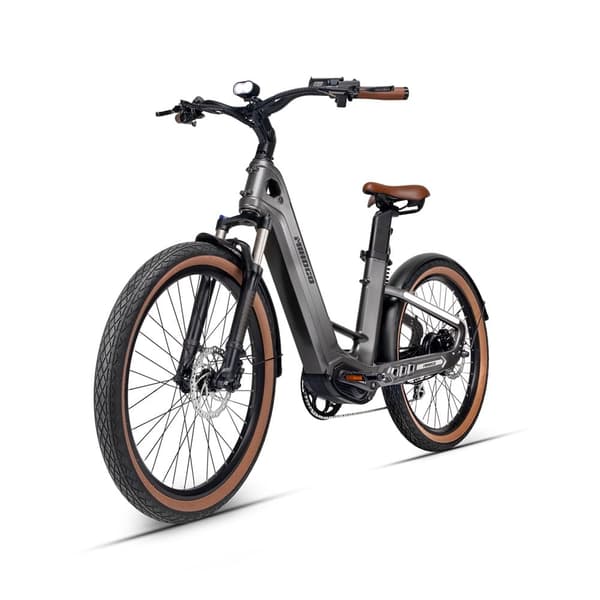 MIHOGO Air 26'' hiilikuituinen sähköpyörä, 750 W moottori, 19,2 Ah akku, kaksoisvääntömomenttianturi, 7 vaihdetta, tukilinkkisovellus