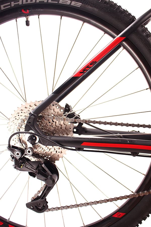 CAYON DR 2X10 svart-röd 18,5" CAYON DR 2X10 svart-grön 20,5"