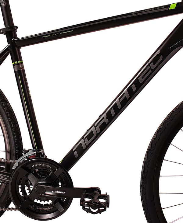 Caledon DB AC mustanvihreä 17" Caledon DB AC mustanpunainen 17"