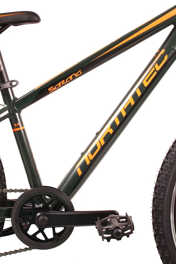Sorang 26 VB 1x8 vihreä-oranssi 15" Sorang 26 VB 1x8 grafiitinpunainen 15"