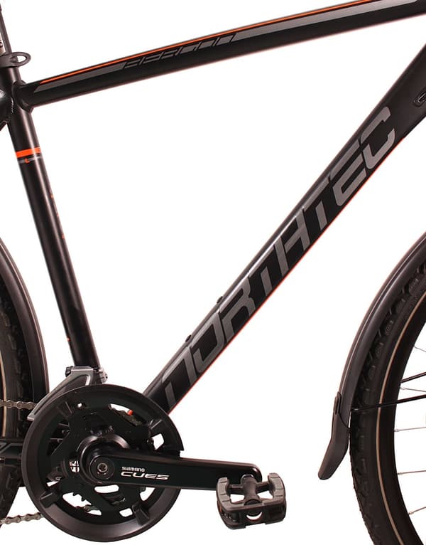 Bergon DB CUES 2x9 musta-oranssi 20" Bergon DB CUES 2x9 musta-oranssi 20"