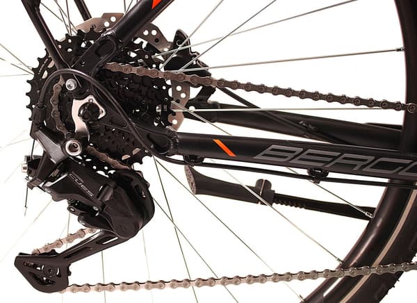 Bergon DB CUES 2x9 musta-oranssi 20" Bergon DB CUES 2x9 musta-oranssi 20"