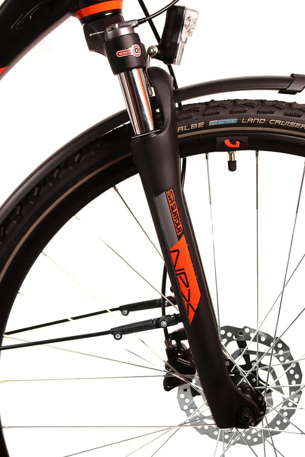 Bergon DB CUES 2x9 musta-oranssi 20" Bergon DB CUES 2x9 musta-vihreä 18"