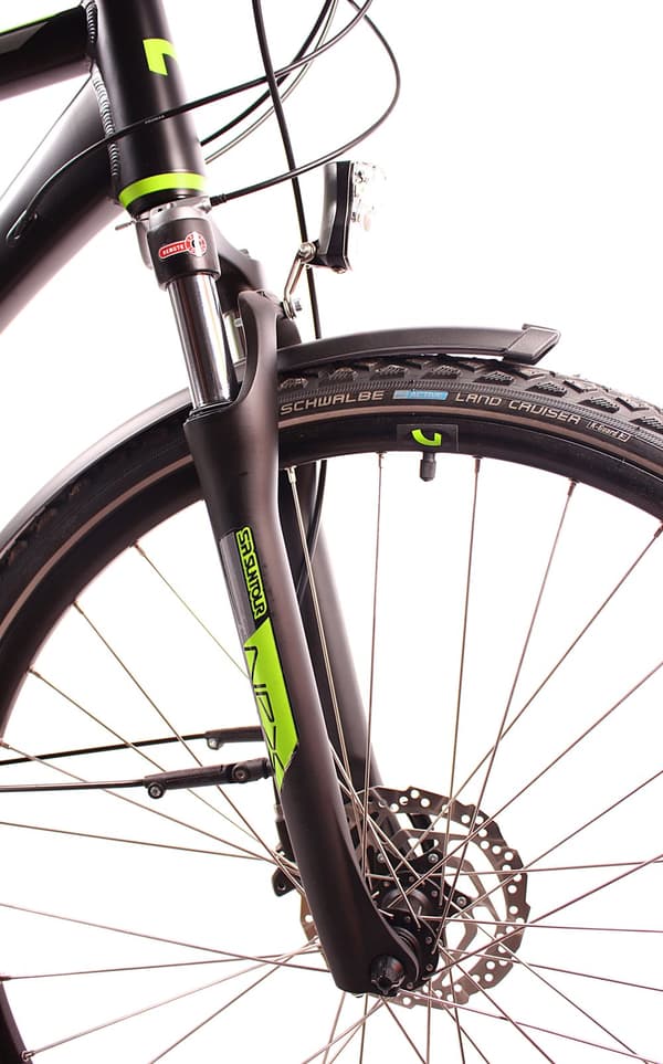 Bergon DB XT mustanvihreä 18" Bergon DB XT grafiitinoranssi 20"