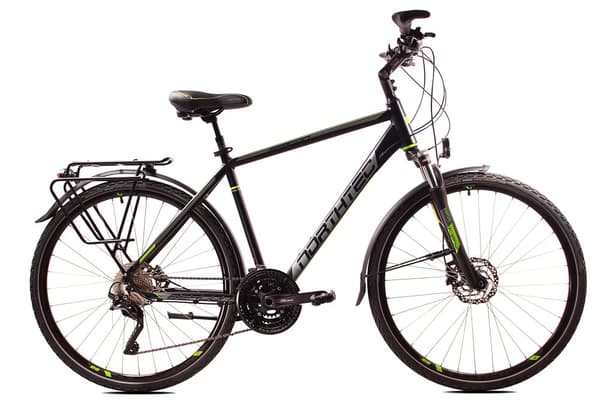 Bergon DB XT mustanvihreä 18" Bergon DB XT grafiitinoranssi 20"