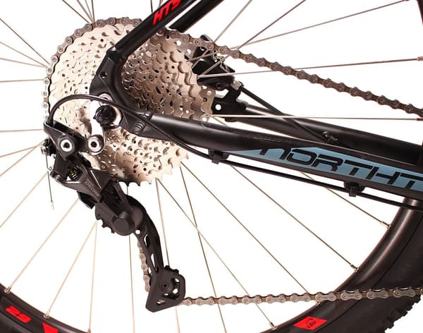 CAYON DR 2X10 sini-punainen 18.5" CAYON DR 2X10 smaragdinvihreä 18.5"