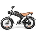 Miniatyrbild 2 av 10: Emoko C93 elcykel i mopedstil, 1000W motor, 20AHEmoko C93 elcykel i mopedstil, 1000W motor, 20AH batter batteri, 20''*4.0 däck, 50KM/H, 7 hastigheter.