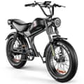 Miniatyrbillede 5 af 10: Emoko C93 elcykel i knallertstil, 1000W motor, 20AH batteri, 20''*4.0 dæk, 50KM/H, 7 gear.