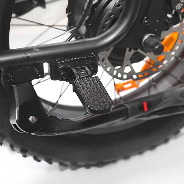 Emoko C93 elcykel i knallertstil, 1000W motor, 20AH batteri, 20''*4.0 dæk, 50KM/H, 7 gear.