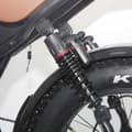 Miniatyrbillede 9 af 10: Emoko C93 elcykel i knallertstil, 1000W motor, 20AH batteri, 20''*4.0 dæk, 50KM/H, 7 gear.