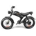 Miniatyrbillede 2 af 10: Emoko C93 elcykel i knallertstil, 1000W motor, 20AH batteri, 20''*4.0 dæk, 50KM/H, 7 gear.