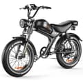 Miniatyrbillede 1 af 10: Emoko C93 elcykel i knallertstil, 1000W motor, 20AH batteri, 20''*4.0 dæk, 50KM/H, 7 gear.