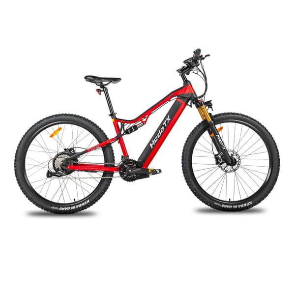 Hedatx TX19 29''/27,5'' elcykel, 1000W motor, 19,2AH batteri, 27 hastigheter, hydrauliska bromsar, full fjädring