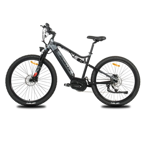 Hedatx TX11 27,5'' elcykel, 500W mittmonterad motor, 15,6AH batteri, 9 hastigheter, hydrauliska bromsar, 27,5''*2,4'' däck