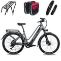 Miniatyrbild 1 av 9: Hedatx TX10/TXC10 27,5'' elcykel, 500W motor, 19,2AH batteri, 9 hastigheter, hydrauliska bromsar