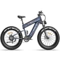 Miniatyrbild 2 av 10: Freesky M520 26'' vuxen elcykel, 1200W motor, 41AH batteri, maxhastighet upp till 60KM/H, 7 hastigheter, full fjädring, hydraulisk broms