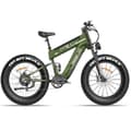 Miniatyrbild 2 av 10: Freesky M520 26'' vuxen elcykel, 1200W motor, 41AH batteri, maxhastighet upp till 60KM/H, 7 hastigheter, full fjädring, hydraulisk broms
