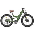 Miniatyrbild 2 av 10: Freesky M530 26'' elcykel med dubbla motorer, 30Ah Samsung litiumbatteri, 2*1000W motorer, 7 hastigheter, hydrauliska bromsar, fullfjädrad elcykel