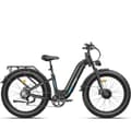 Miniatyrbild 2 av 8: Freesky M540 Elcykel med fat tires, 2*500W motor, max 50 km/h, 23AH batteri, 26'' x 4 däck, SHIMANO 7 växlar