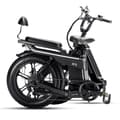 Miniatyrbild 4 av 9: TESWAY X5 heldämpad elcykel, 750W motor, 48V 30Ah batteri, 20 x 4,0'' däck, topphastighet 45 km/h, räckvidd 120 km (PAS), Shimano 7-växlad