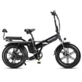 Miniatyrbild 2 av 10: TESWAY-X7 hopfällbar elcykel, 500W/750W motor, maxhastighet upp till 45 km/h, 25Ah/30AH batteri som tillval, hydrauliska bromsar, Shimano 7-växlad