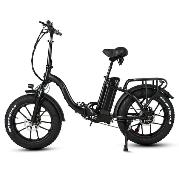Cmacewheel Y20 750W vuxen city elcykel, hopfällbar, 18AH batteri, 20*4 fett däck.