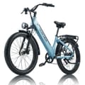 Miniatyrbild 1 av 11: BURCHDA AZ26 elektrisk stadscykel för vuxna, 500W (kontinuerlig) 1000W (Peak) motor, 20AH batteri, 26'' * 3,0'' fettdäck, Shimano 7 Speed.