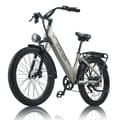 Miniatyrbild 1 av 8: BURCHDA AZ26 elektrisk stadscykel för vuxna, 500W (kontinuerlig) 1000W (Peak) motor, 20AH batteri, 26'' * 3,0'' fettdäck, Shimano 7 Speed.