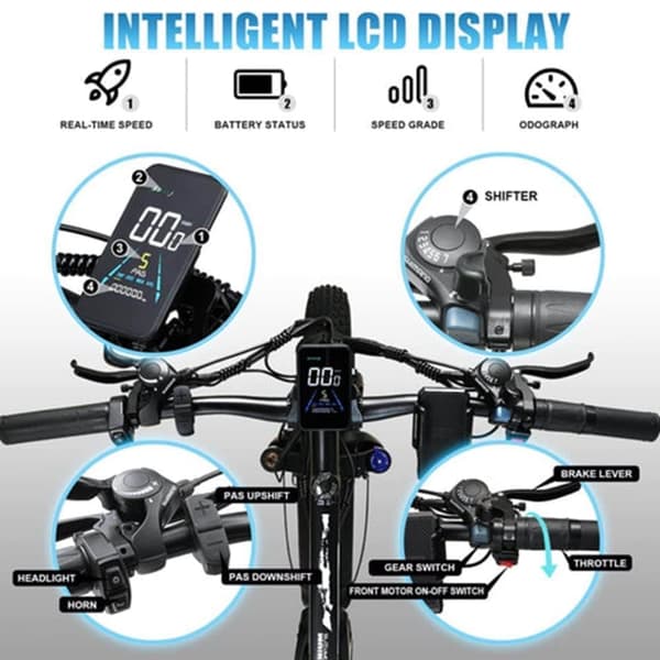 KETELES k800 elektrisk mountainbike för vuxen, utrustad med 2*1000W dubbla motorer, 48V 23AH Samsung batteri, 26*4,0 fat däck elektrisk terrängcykel.