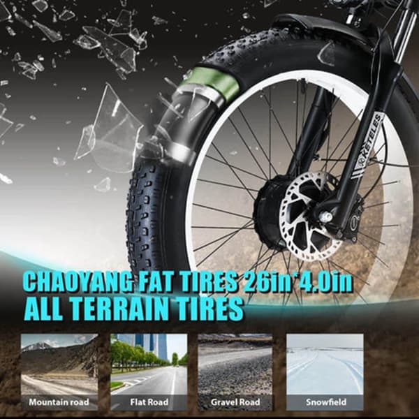 KETELES k800 elektrisk mountainbike för vuxen, utrustad med 2*1000W dubbla motorer, 48V 23AH Samsung batteri, 26*4,0 fat däck elektrisk terrängcykel.