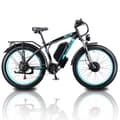 Miniatyrbild 2 av 11: KETELES k800 vuxen 2000W elcykel med dubbla motorer, 23AH Samsung batteri, 26*4.0 fet däck elektrisk mountainbike.