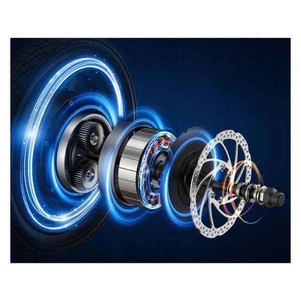 HillMiles Mile1 250W 36V10.4AH 65km 25HK/H 14''Urban Elcykel FR