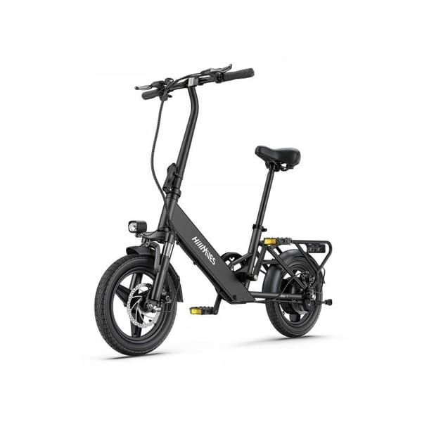 HillMiles Mile1 250W 36V10.4AH 65km 25HP/H 14''Urban Elcykel FR svart