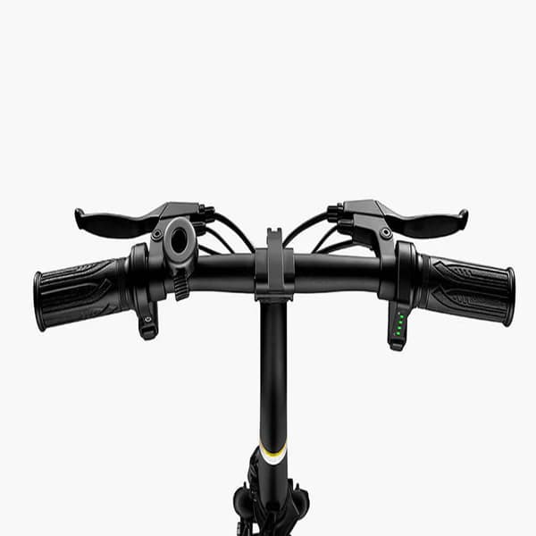 DYU D3F 14 tommer mini folde elcykel, 250W motor, 36V 10AH batteri, produktvægt 17KG.