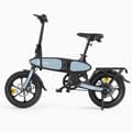 Miniatyrbild 1 av 11: DYU C2 16-tums helt hopfällbar elcykel, ram i magnesiumlegering, 16*2,5-tums däck, 250W motor, 48V 7,5AH batteri.