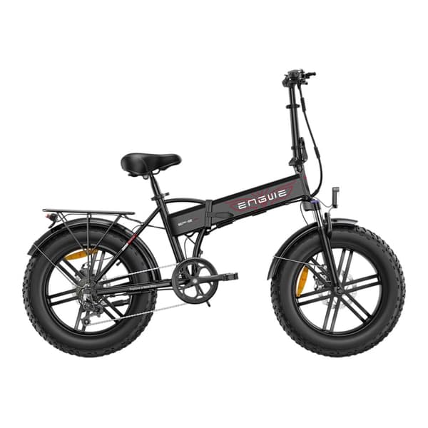 Engwe EP-2 Boost aikuisten kokoontaittuva sähköpyörä, 250W moottori, 48V 13AH akku, 20''*4'' fat rengaspyörä.