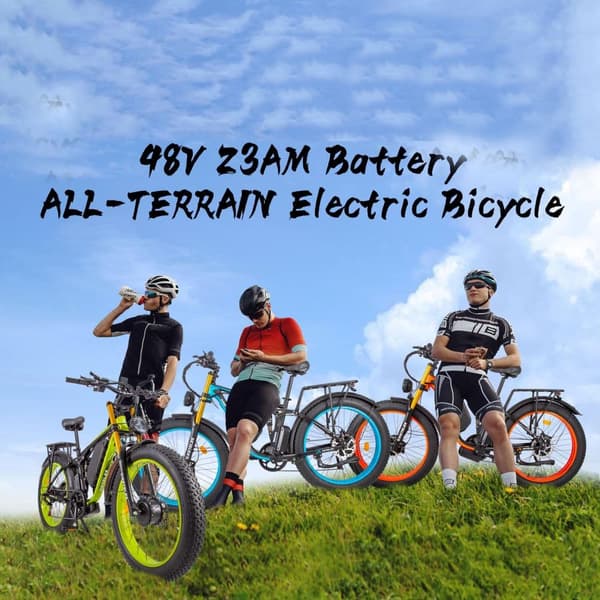 KETELES K800PRO Vuxen 2000W Elcykel, 23AH Samsung Batteri, Shimano 7 Speed, 26*4.0 Däck, Fullfjädrad Elektrisk Mountainbike.