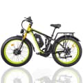 Miniatyrbild 3 av 11: KETELES K800PRO Vuxen 2000W Elcykel, 23AH Samsung Batteri, Shimano 7 Speed, 26*4.0 Däck, Fullfjädrad Elektrisk Mountainbike.