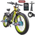 Miniatyrbild 1 av 11: KETELES K800PRO Vuxen 2000W Elcykel, 23AH Samsung Batteri, Shimano 7 Speed, 26*4.0 Däck, Fullfjädrad Elektrisk Mountainbike.