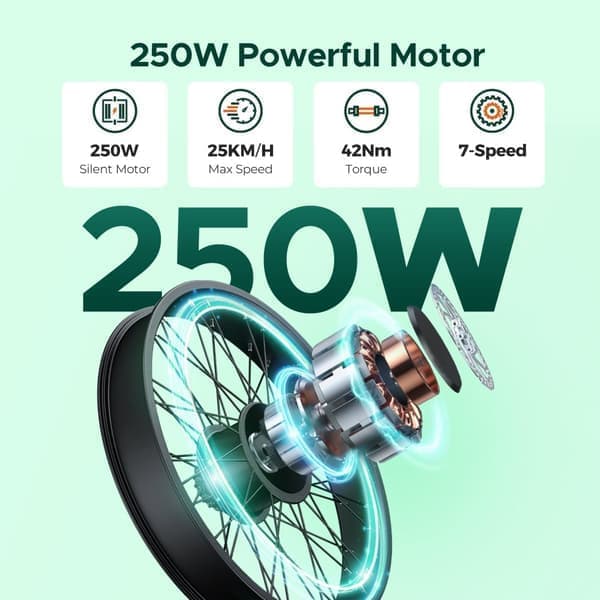 HillMiles MileCity1 Straddle Elcykel: 100 km PAS-räckvidd, 42 Nm momentsensor och IP65-vattentät för stadspendling