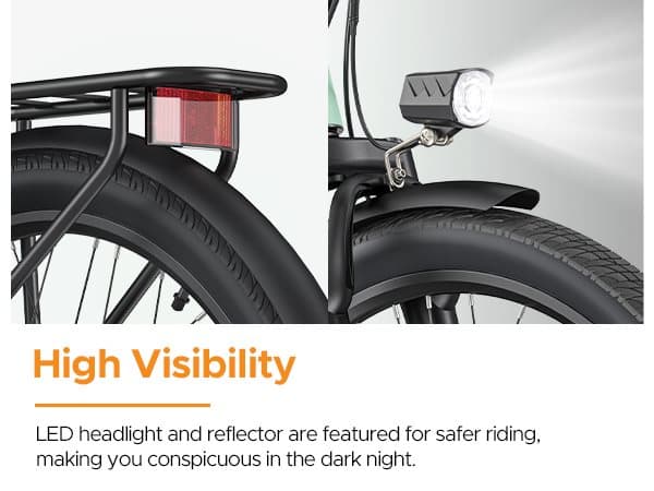 HillMiles MileCity1 Straddle Elcykel: 100 km PAS-räckvidd, 42 Nm momentsensor och IP65-vattentät för stadspendling